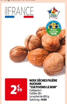 Auchan - Noix Sèches Filière "Cultivons Le Bon"