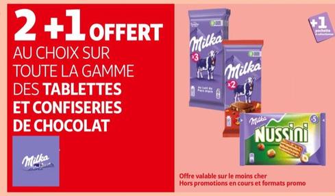 tablettes et confiseries de chocolat