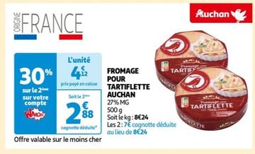 Auchan - Fromage Pour 1 Tartif Tartiflette