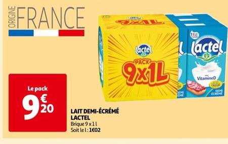 LAIT DEMI-ÉCRÉMÉ