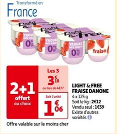 light & free fraise