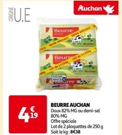 auchan - beurre