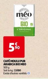 MEO - CAFÉ MOULU PUR ARABICA BIO