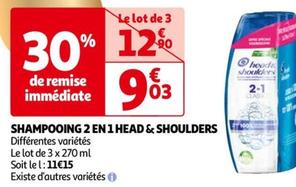 Shampooing 2 en 1 offre à 9,03€ sur Auchan