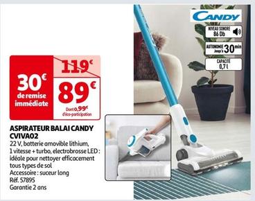 Aspirateur Balai CVIVA02