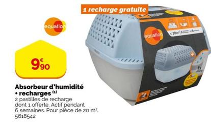 Absorbeur d'Humidité + Recharges offre à 9,9€ sur Weldom