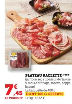 Plateau Raclette
