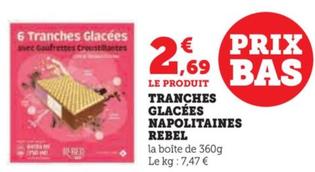 tranches glacées napolitaines rebel