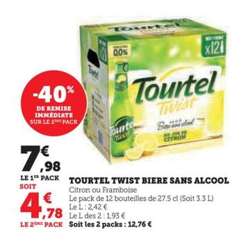 TOURTEL TWIST BIERE SANS ALCOOL