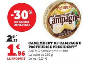 Camembert De Campagne Pasteurise