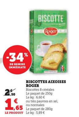 Biscottes Aixoises