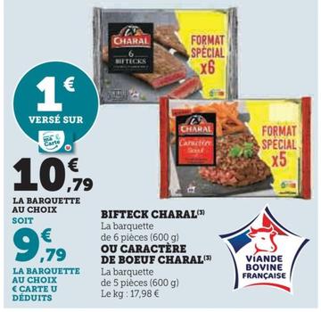 bifteck/ ou caractere de boeuf