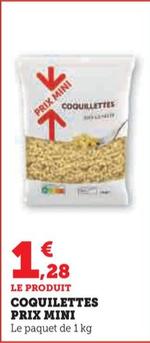 PRIX MINI - COQUILETTES