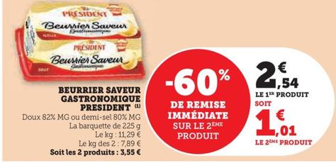 BEURRIER SAVEUR GASTRONOMIQUE