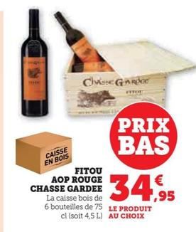 CAISSE GARDE - FITOU AOP ROUGE