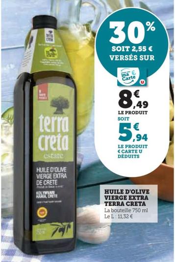 terra Creta - HUILE D'OLIVE VIERGE EXTRA