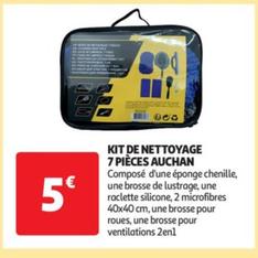 Auchan - Kit De Nettoyage 7 Pièces