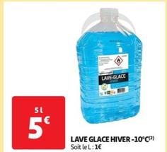 Lave Glace Hiver-10°C