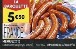 merguez x 12