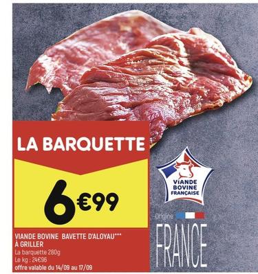 viande bovine bavette d'aloyau a griller