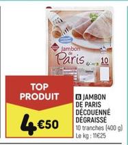 jambon de paris decouenne degraisse