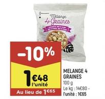 Melange 4 Graines