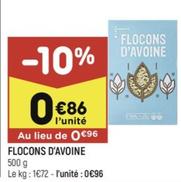 flocons d'avoine