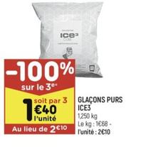 Ice3 - glaçons purs