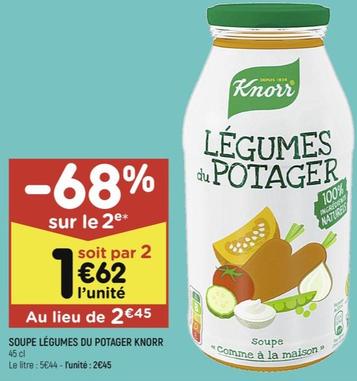 Soupe Légumes  Du Potager