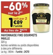 Mayonnaise Fins Gourmets