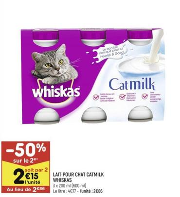 lait pour chat catmilk