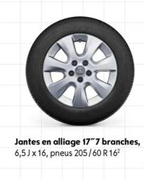 Jantes En Alliage 17"7 Branches offre sur Opel