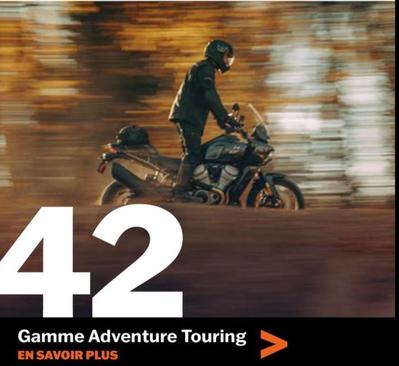 Gamme Adventure Touring offre sur Harley-Davidson