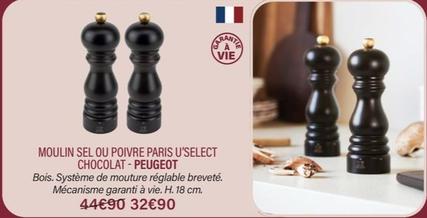 Peugeot - Moulin Sel Ou Poivre Paris U'Select Chocolat