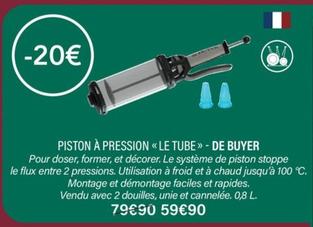 De Buyer - Piston À Pression Le Tube
