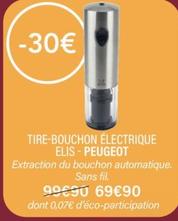 Peugeot - Tire-Bouchon Électrique Elis