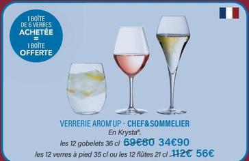 Chef&Sommelier - Verrerie Arom'Up