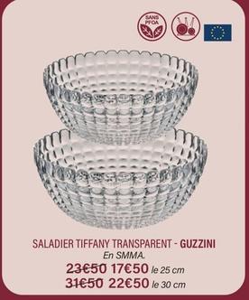 guzzini - saladier tiffany transparent