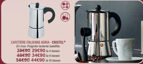 Cristel - Cafetière Italienne Adria