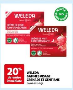 weleda - gammes visage grenadet et gentiane