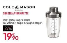 Cole & Mason  - Shaker à  vinaigrette