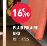 Plaid Polaire Uno offre à 16,9€ sur Bastide