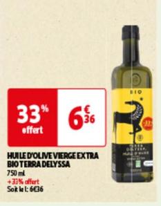 terra delyssa - huile d'olive vierge extra bio