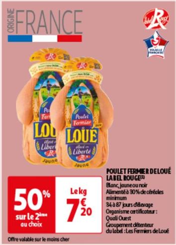 Poulet Fermier De Label Rouge