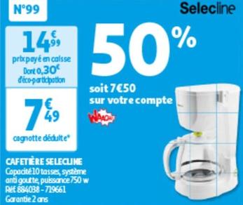 Selecline - Cafetière