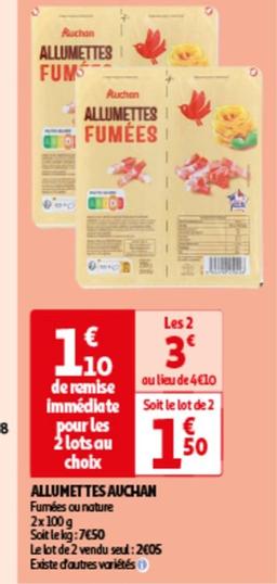 auchan ALLUMETTES