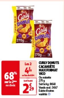curly donuts cacahuete maxi format