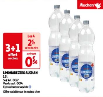 Auchan - Limonade Zero