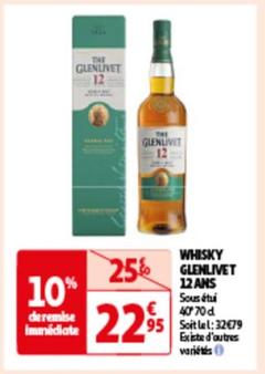the glenlivet - whisky 12 ans