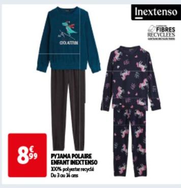 Inextenso - Pyjama Polaire Enfant